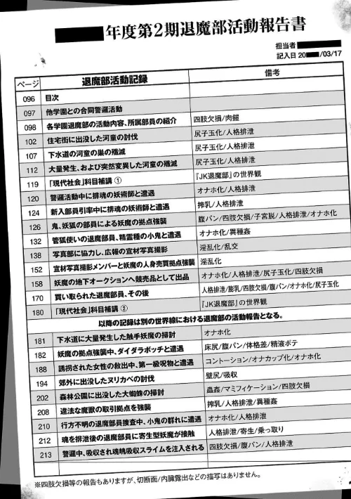 {エロ漫画}放課後エクソシズム〜退魔部敗北録〜/制作:煌野一人/ 試し読みサンプル 30ページ目