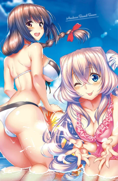 {エロ漫画}アマカノ 〜Second Season〜 ビジュアルファンブック/制作：ピロ水/ 試し読みサンプル 2ページ目