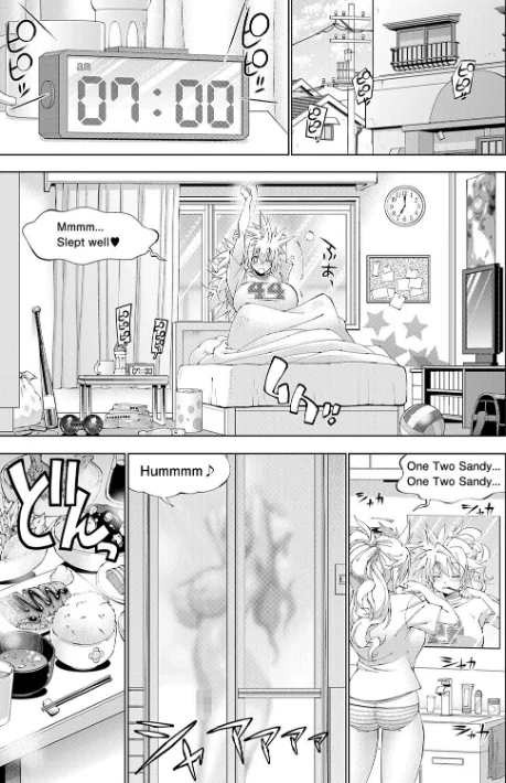{エロ漫画}助っ人発情!!【電子版限定特典付き】/制作:らっこ/ 試し読みサンプル 9ページ目