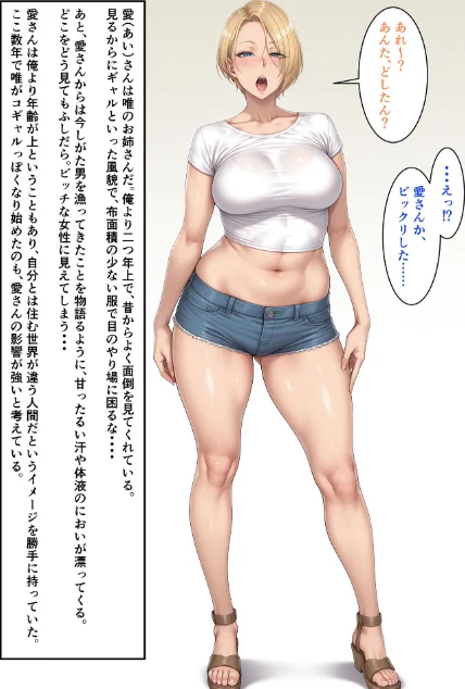 {エロ漫画}ビンビン勃起乳首の年上ビッチギャルに俺が逆寝取りされるまで モザイク版/制作：ハレノヒ あいラビ/ 試し読みサンプル 5ページ目
