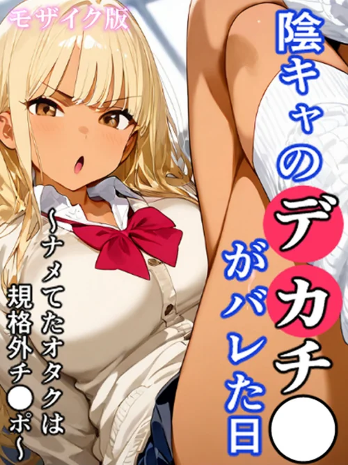 {エロ漫画}陰キャのデカチ●がバレた日 モザイク版/制作：おなかいっぱい あいラビ/ 試し読みサンプル 2ページ目