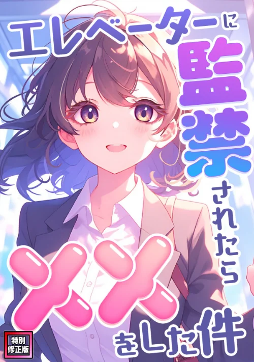 {エロ漫画}エレベーターに監禁されたらxxをした件【特別修正版】(単話)/制作:エスティームーン ワンチーム/ 試し読みサンプル 2ページ目