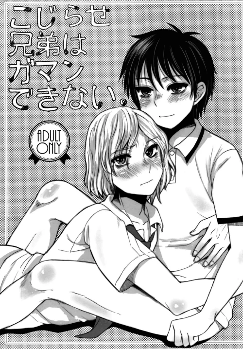 {エロ漫画}こじらせ兄弟はガマンできない。(単話)/制作:ドルリヘコ/ 試し読みサンプル 2ページ目