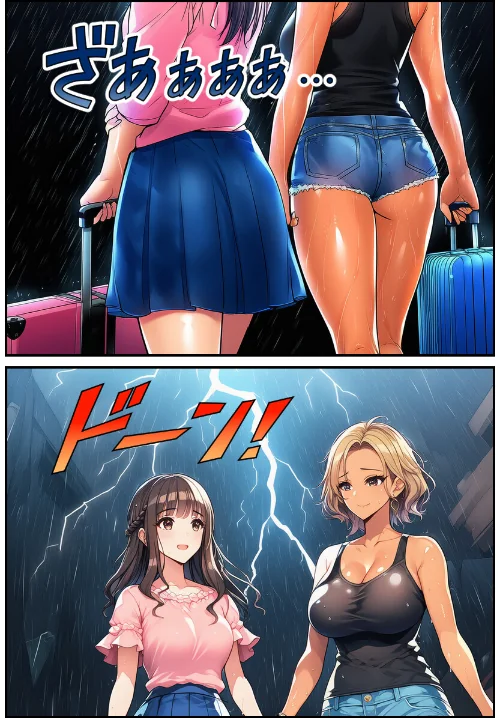 {エロ漫画}人妻義姉と処女義妹、どちらも俺を離してくれない。【モザイク版】/制作:絵師たか/ 試し読みサンプル 2ページ目
