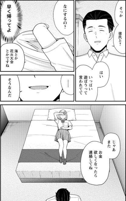 {エロ漫画}体で稼ぐパパ活女子たちと大人セックスしちゃいました。【デジタル特装版】/制作:k-ya/ 試し読みサンプル 18ページ目